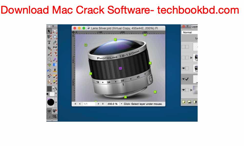 PhotoLine 23.02 For Mac m1 free Download (Full version with product key or activation key) Crack