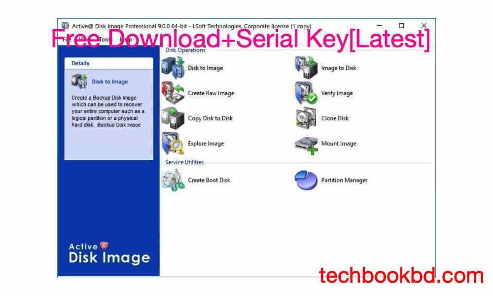 review Active Disk Image Professional Download for lifetime with Activation key, License, Registration Code, Keygen