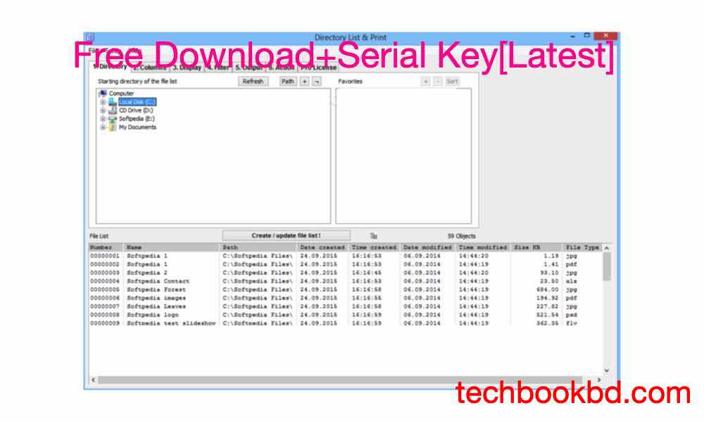 review Directory List & Print Pro Download for lifetime with Activation key, License, Registration Code, Keygen