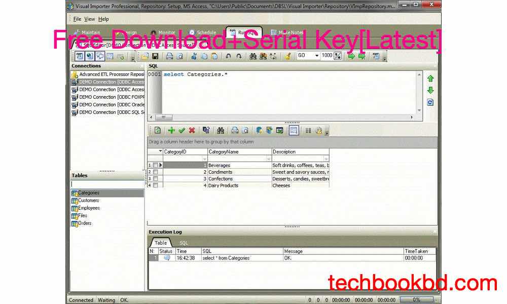 review ETL Software Visual Importer Download for lifetime with Activation key, License, Registration Code, Keygen