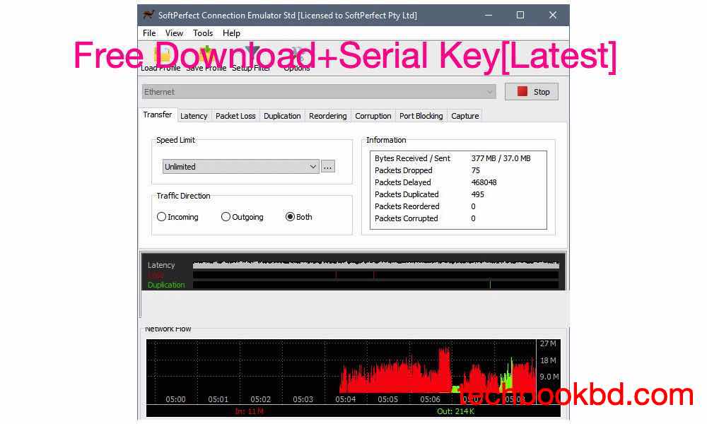review SoftPerfect Connection Emulator ProDownload for lifetime with Activation key, License, Registration Code, Keygen