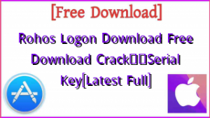 Rohos Logon Download  Free Download Crack❤️Serial Key[Latest Full]