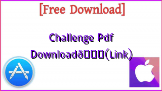 Photo of Challenge Pdf Download📚(Link)